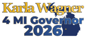 Karla Wagner for Michigan Governor 2026 Logo