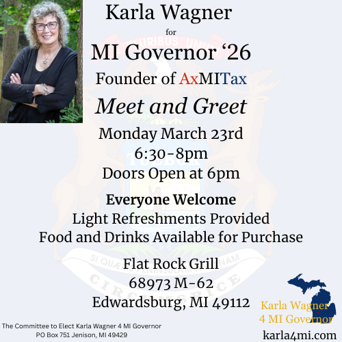 Meet Karla Wagner at the Flat Rock Grill in Edwardsburg Michigan